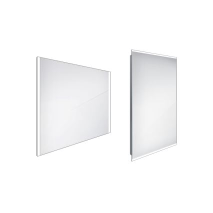 NIMCO ZP 11019 - LED ogledalo za kupatilo sa pozadinskim osvetljenjem LED/21W/230V 6500K 70x90 cm IP44