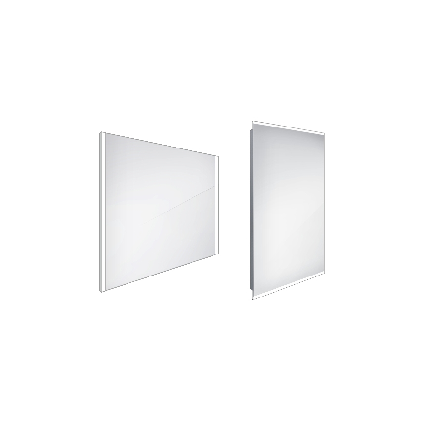 NIMCO ZP 11019 - LED ogledalo za kupatilo sa pozadinskim osvetljenjem LED/21W/230V 6500K 70x90 cm IP44