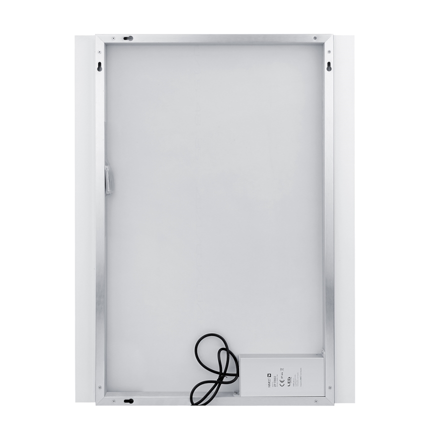 NIMCO ZP 11019 - LED ogledalo za kupatilo sa pozadinskim osvetljenjem LED/21W/230V 6500K 70x90 cm IP44
