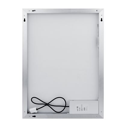 NIMCO ZP 13002VX - prigušiva LED ogledalo za kupatilo sa pozadinskim LED osvetljenjem/41W/230V 3000-6500K 80x60 cm IP44