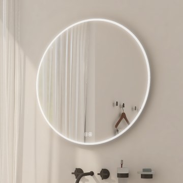 NIMCO ZP 26000RVX - LED prigušiva ogledalo za kupatilo sa pozadinskim LED osvetljenjem LED/26W/230V 3000-6500K prečnika 60 cm IP44