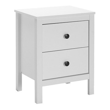Noćni ormarić 61x46 cm, beli