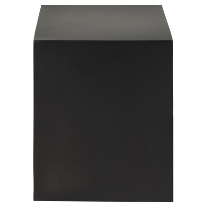 Noćni ormarić BEKIM sa mogućnošću montaže na zid, crni