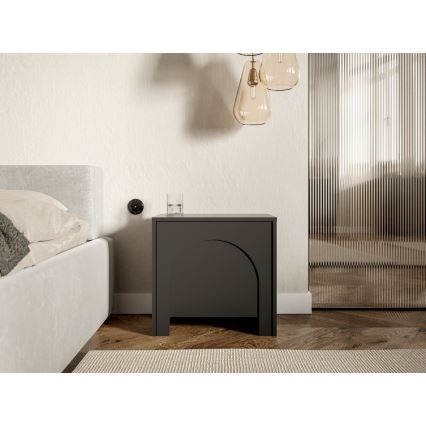 Noćni ormarić NIO antracit