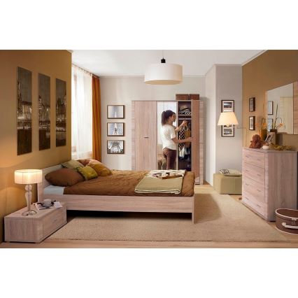 Noćni ormarić THEMO 29x63 cm hrast sonoma