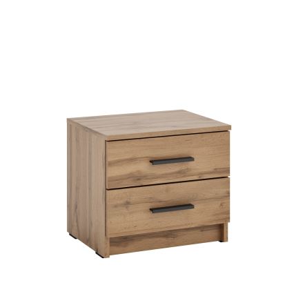 Noćni ormarić TOD, hrast Wotan