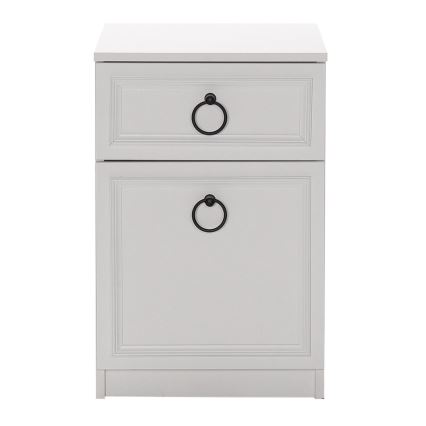 Noćni stočić 63x40 cm beo