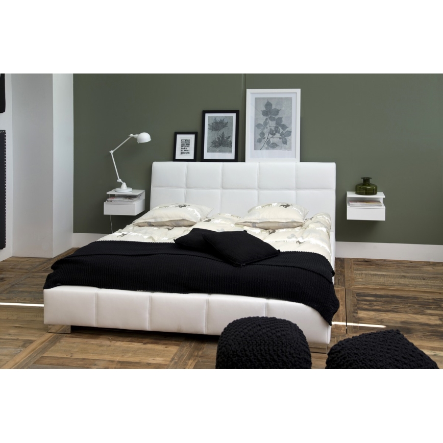 Noćni stočić AVA, beli