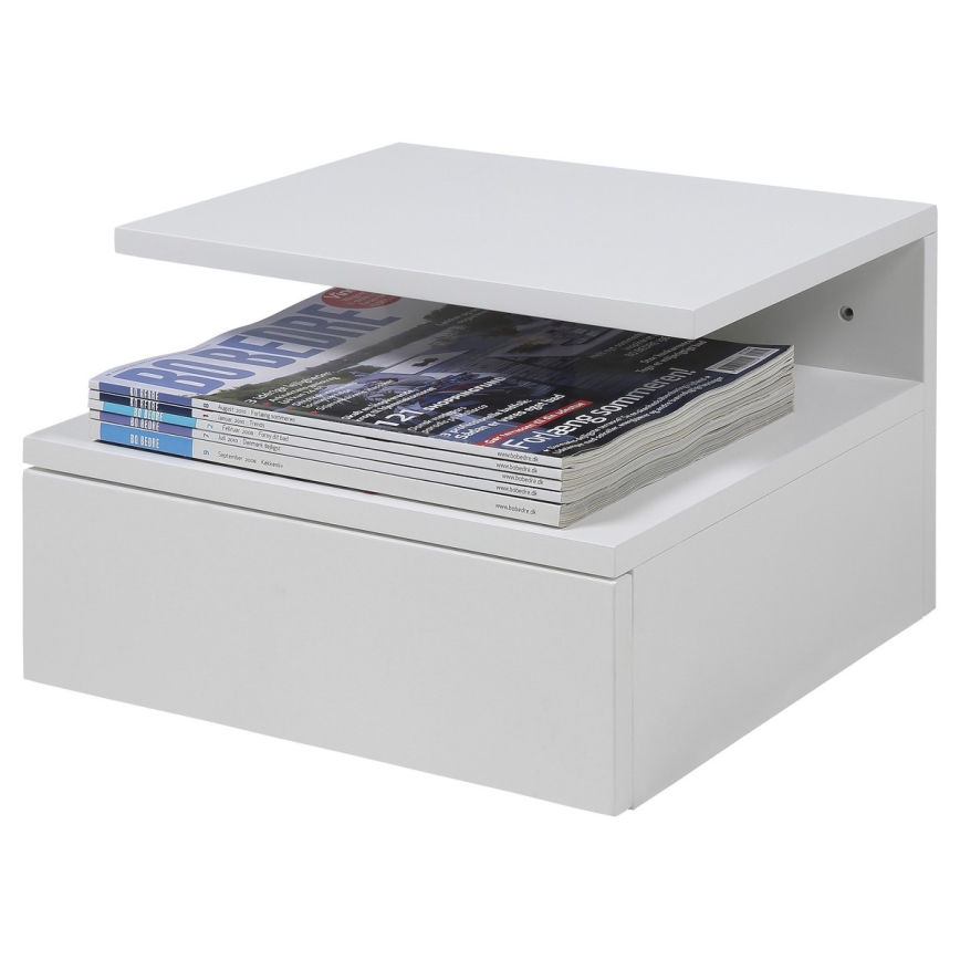 Noćni stočić AVA, beli