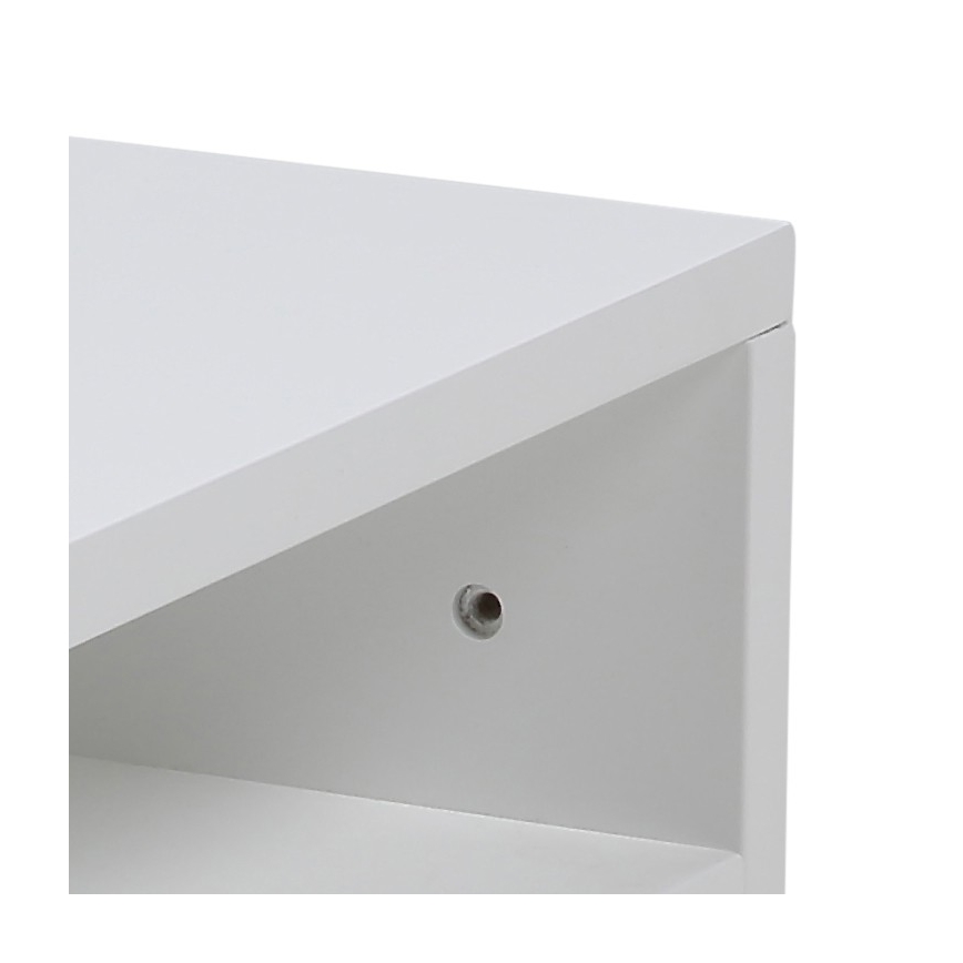 Noćni stočić AVA, beli