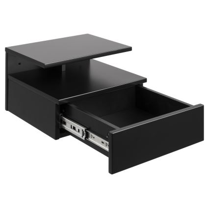 Noćni stočić AVA, crne boje