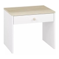Noćni stočić BUBO 58x69 cm bela/svetli buk