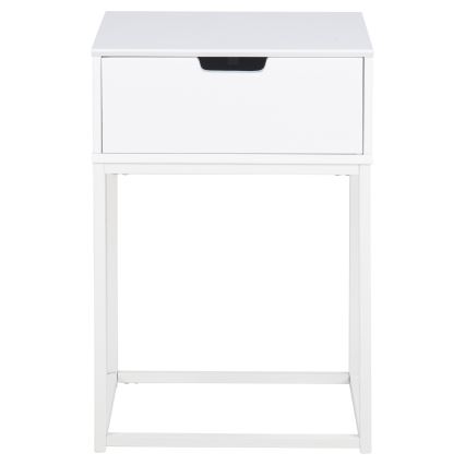 Noćni stočić CARLY beo