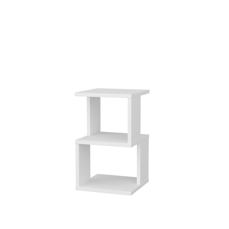 Noćni stočić CARTER 49,4x29,6 cm bela