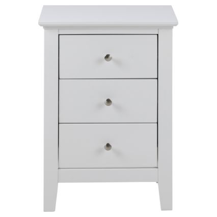 Noćni stočić LARA, beli