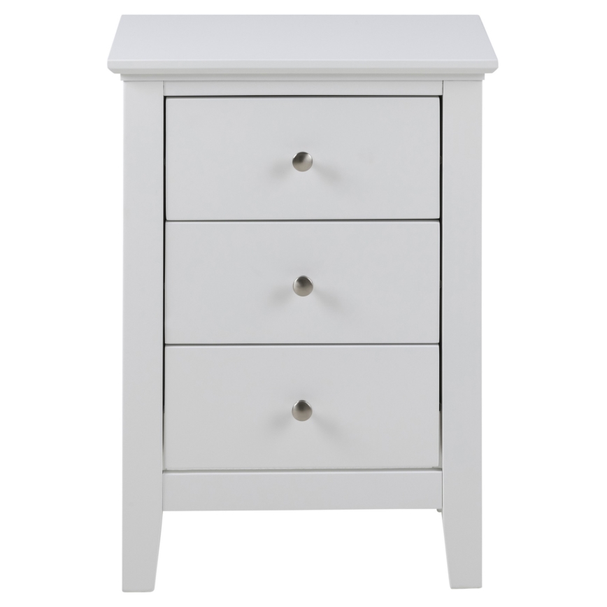 Noćni stočić LARA, beli