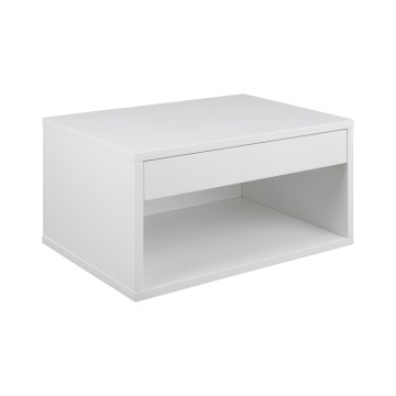 Noćni stočić LIGNE 50x35 cm beo