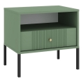 Noćni stočić LUE zelena/crna