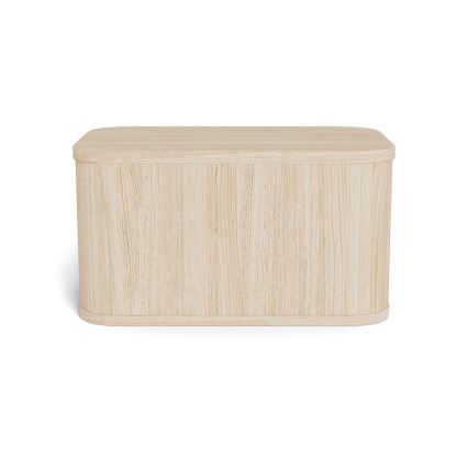 Noćni stočić MADERA 46x30 cm beli hrast