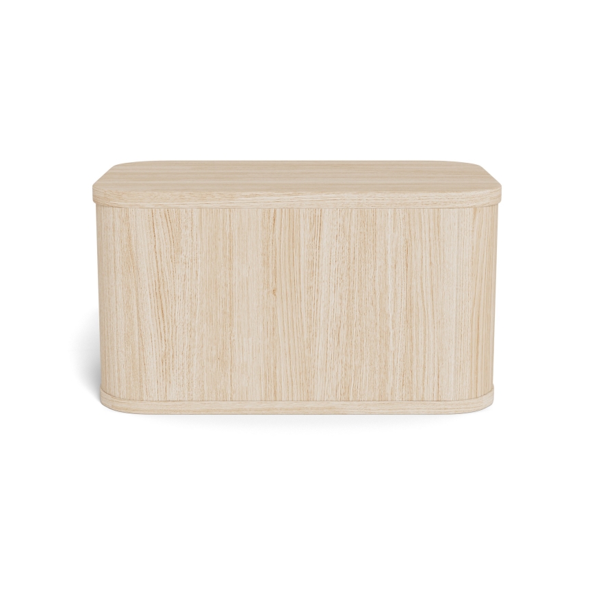 Noćni stočić MADERA 46x30 cm beli hrast
