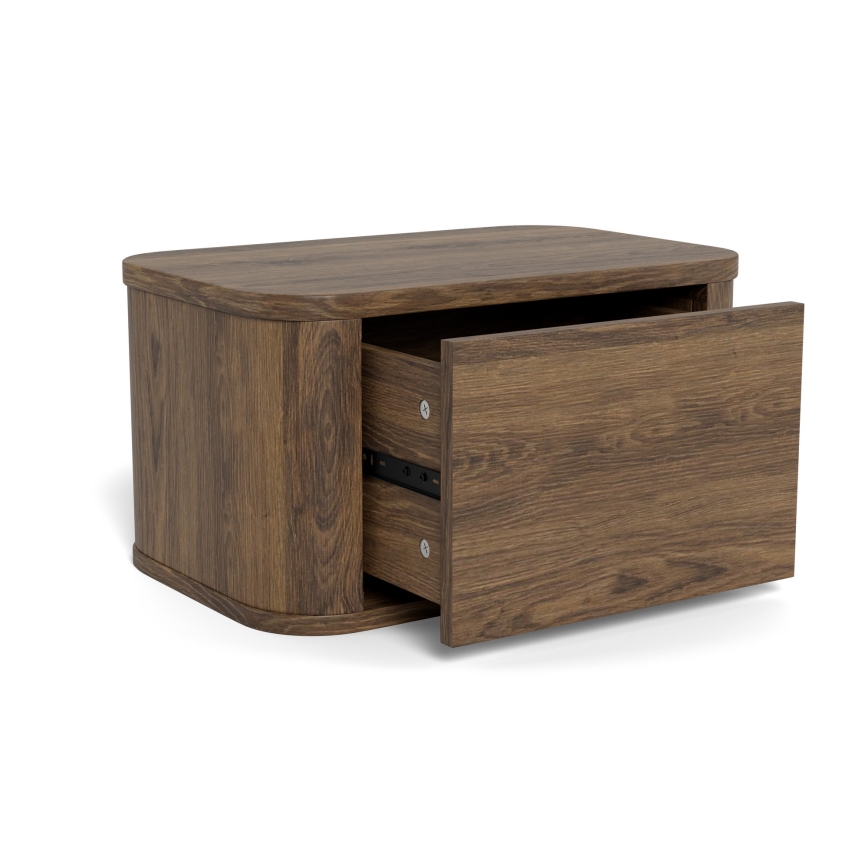 Noćni stočić MADERA 46x30 cm hrast