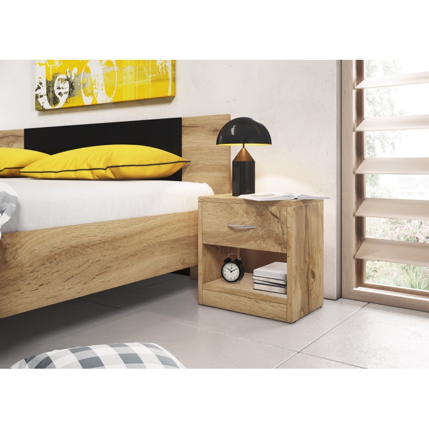 Noćni stočić NED hrast wotan