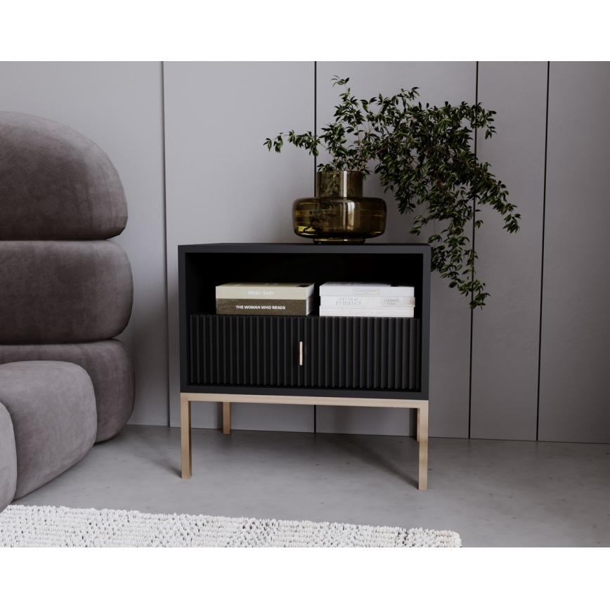 Noćni stočić SUE crni