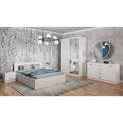 Noćni stočić TOD, beli