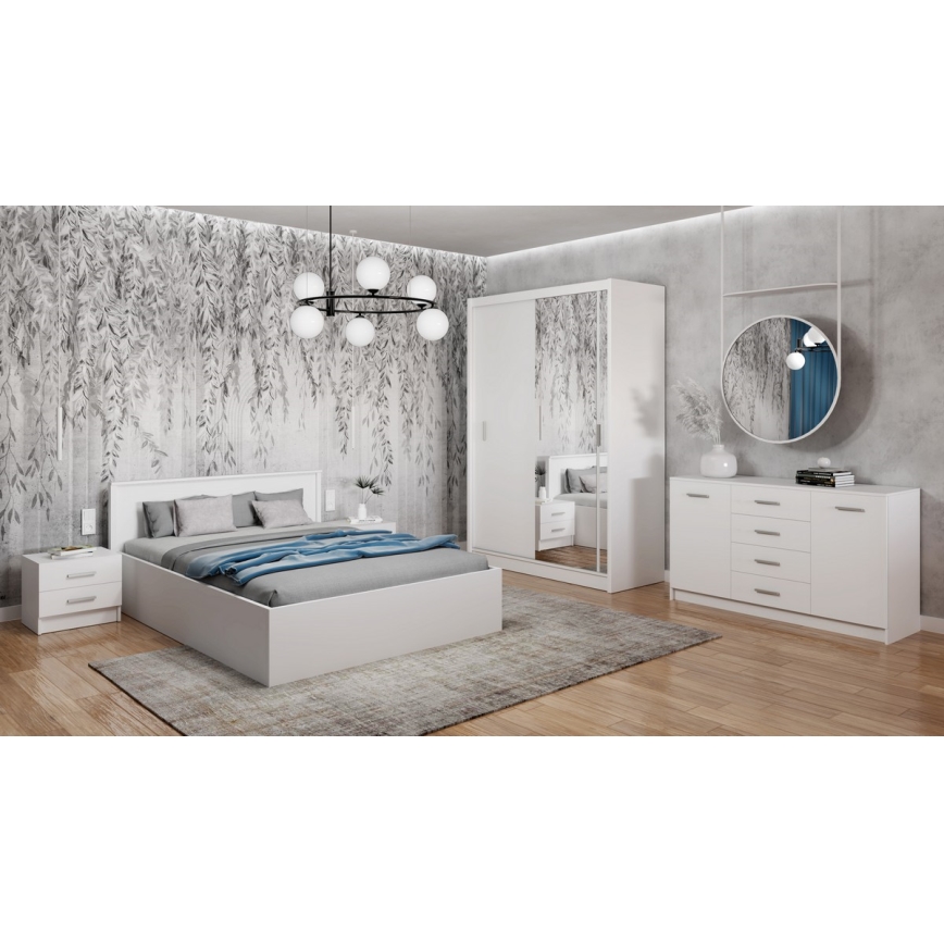 Noćni stočić TOD, beli