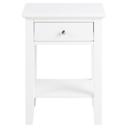 Noćni stolić LARA, beo