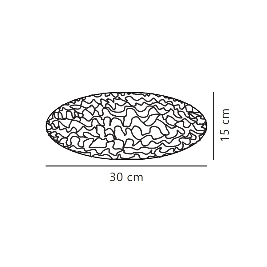 Nordlux - Abažur za luster VILLO E27 prečnik 30 cm bela