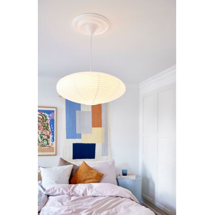 Nordlux - Abažur za luster VILLO E27 prečnika 60 cm beli