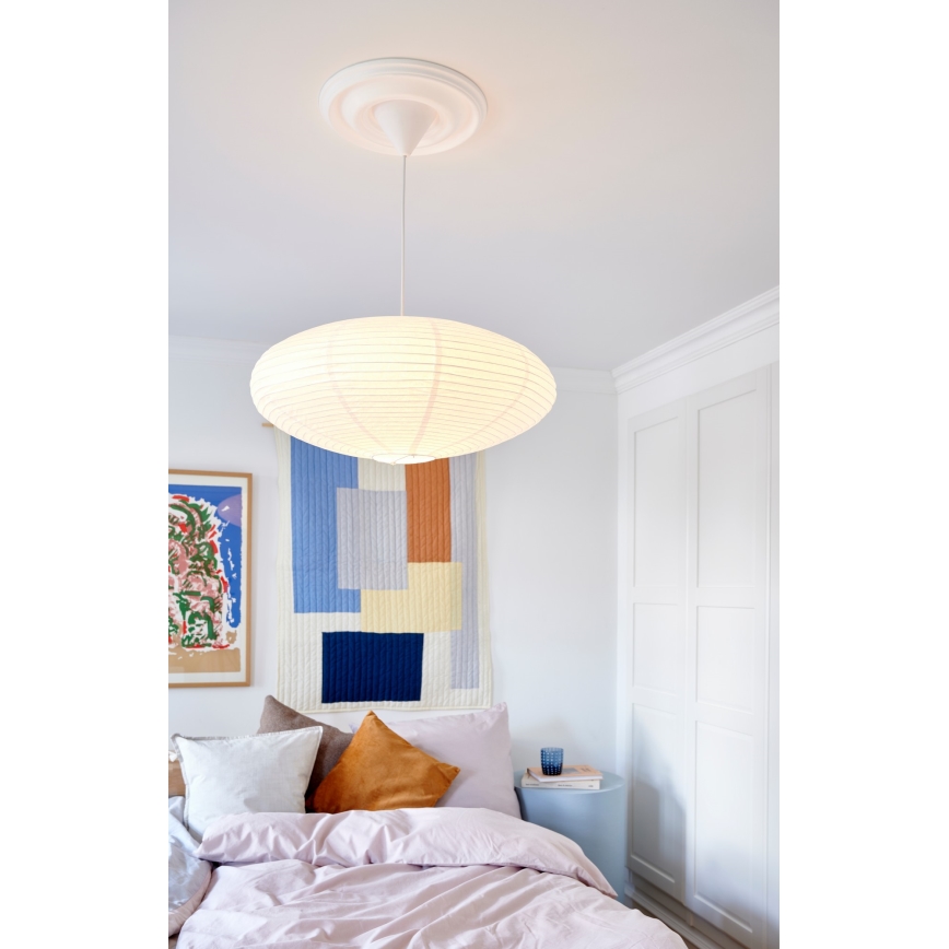 Nordlux - Abažur za luster VILLO E27 prečnika 60 cm beli