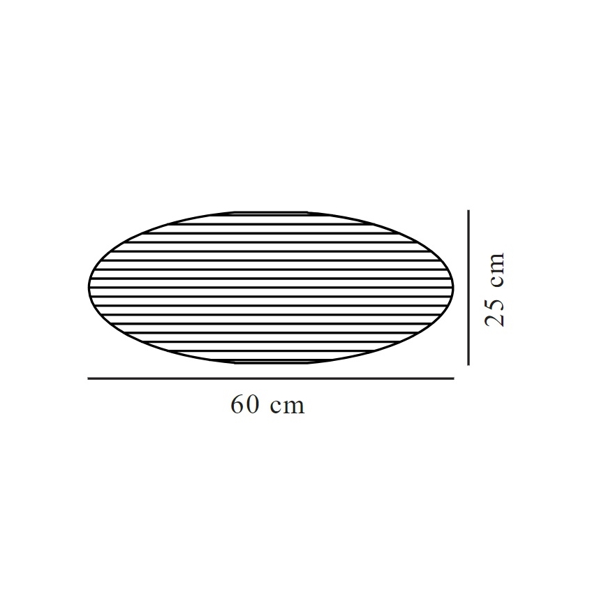 Nordlux - Abažur za luster VILLO E27 prečnika 60 cm beli