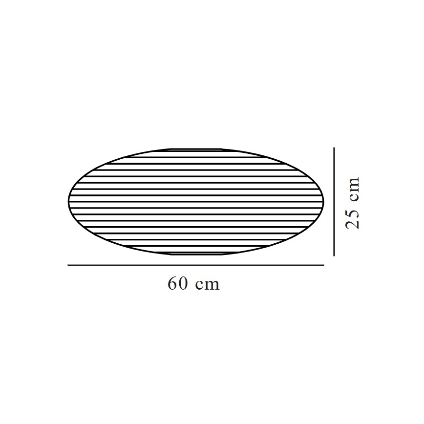 Nordlux - Abažur za luster VILLO E27 prečnik 60 cm plava