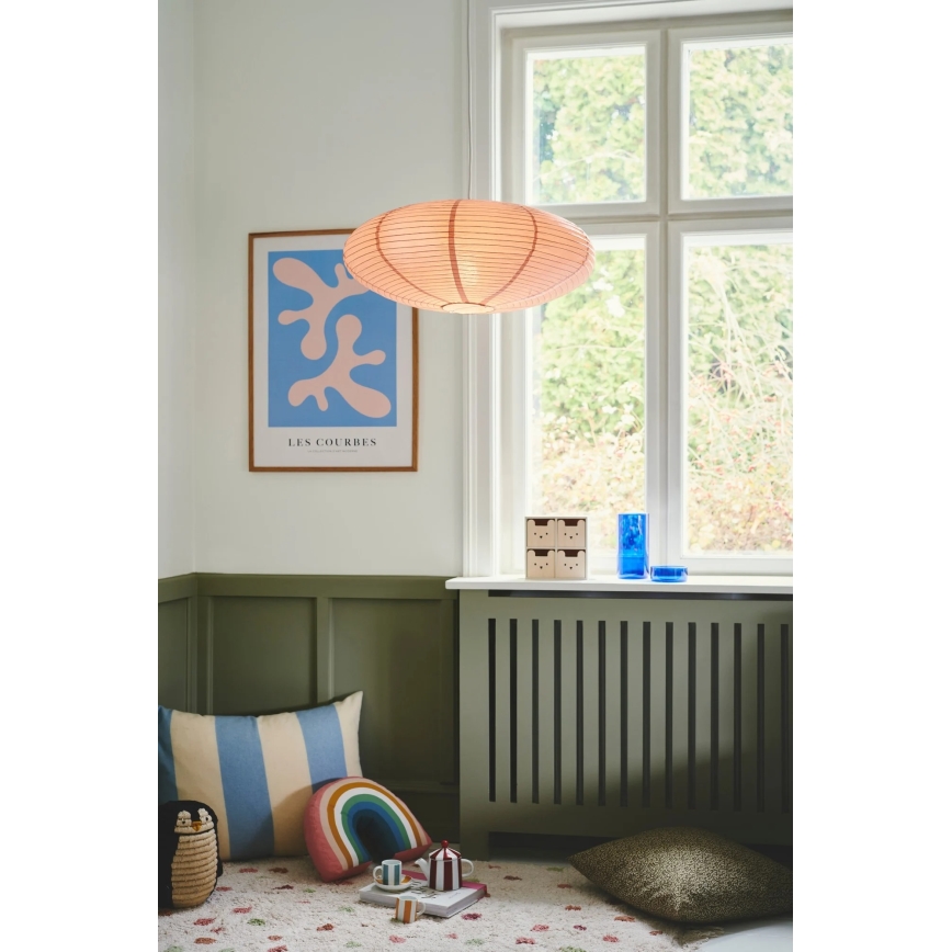 Nordlux - Abažur za luster VILLO E27 Ø 60 cm ružičasta