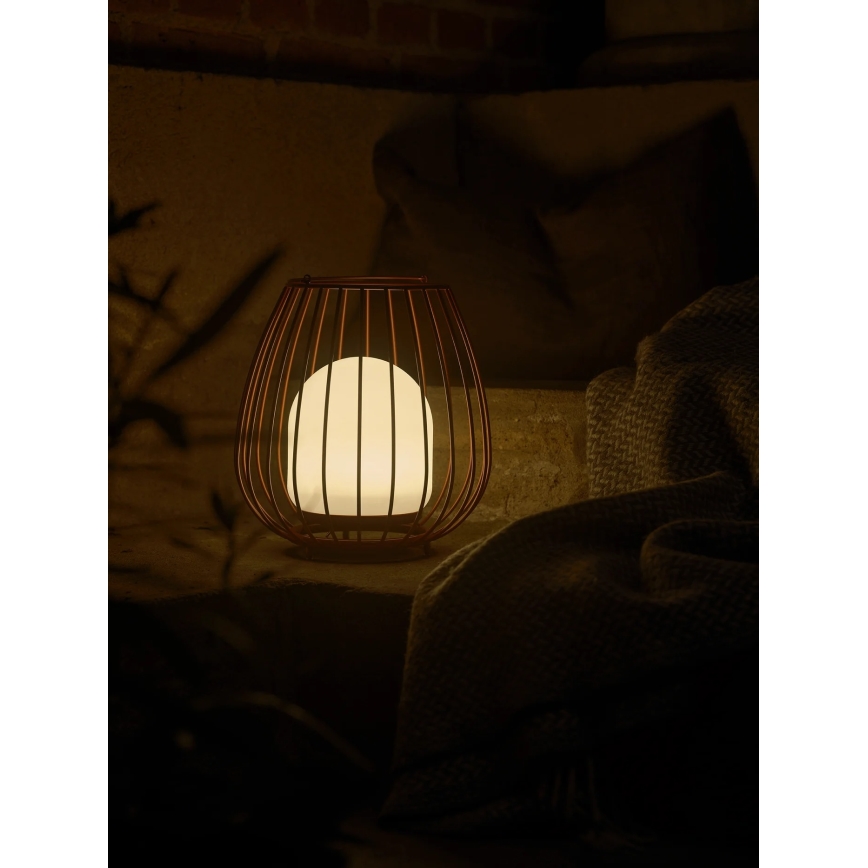 Nordlux - prigušiva LED spoljno prenosno svetlo JIM TO-GO LED/3W/3,7V IP54 5000 mAh crvena
