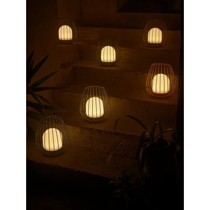 Nordlux - prigušiva LED spoljno prenosno svetlo JIM TO-GO LED/3W/3,7V IP54 5000 mAh crvena