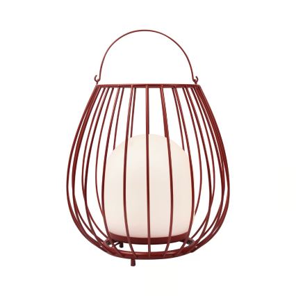 Nordlux - prigušiva LED spoljno prenosno svetlo JIM TO-GO LED/3W/3,7V IP54 5000 mAh crvena