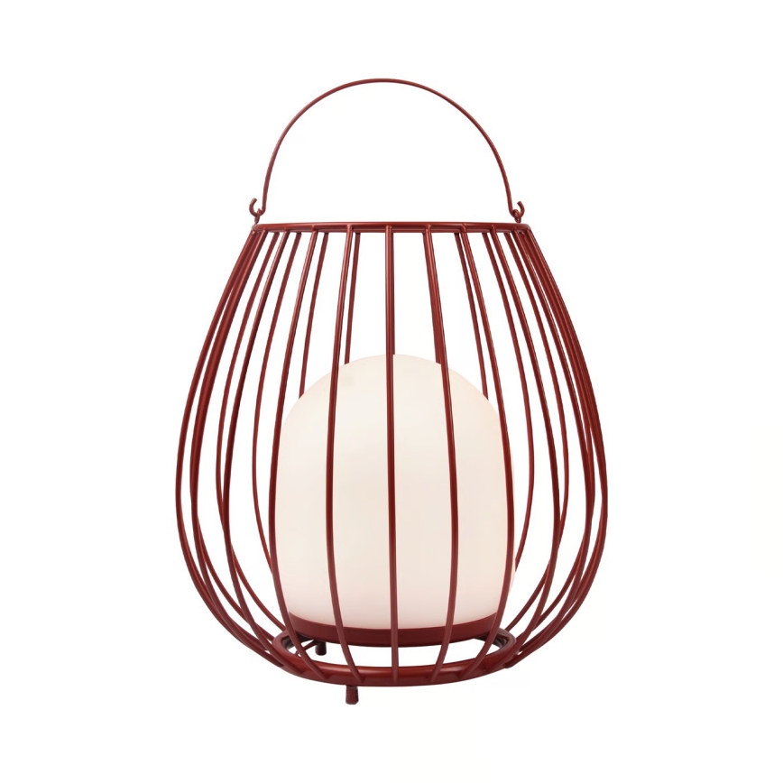Nordlux - prigušiva LED spoljno prenosno svetlo JIM TO-GO LED/3W/3,7V IP54 5000 mAh crvena