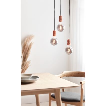 Nordlux - Kabl za napajanje HANG 1xE27/40W/230V bakarna/crna
