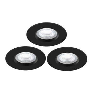 Nordlux - KOMPLET 3x LED RGB prigušiva ugradno plafonsko svetlo za kupatilo DON SMART LED/4,7W/230V 2200-6500K IP65