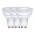 Nordlux - Komplet 3x LED sijalica GU10/4,9W/230V 4000K