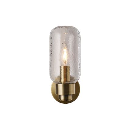 Nordlux - Kupatilsko zidno svetlo TUTAN 1xE14/25W/230V IP44 mesing