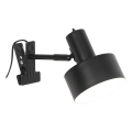 Nordlux - Lampa sa klipsom MATIS 1xE27/15W/230V crna
