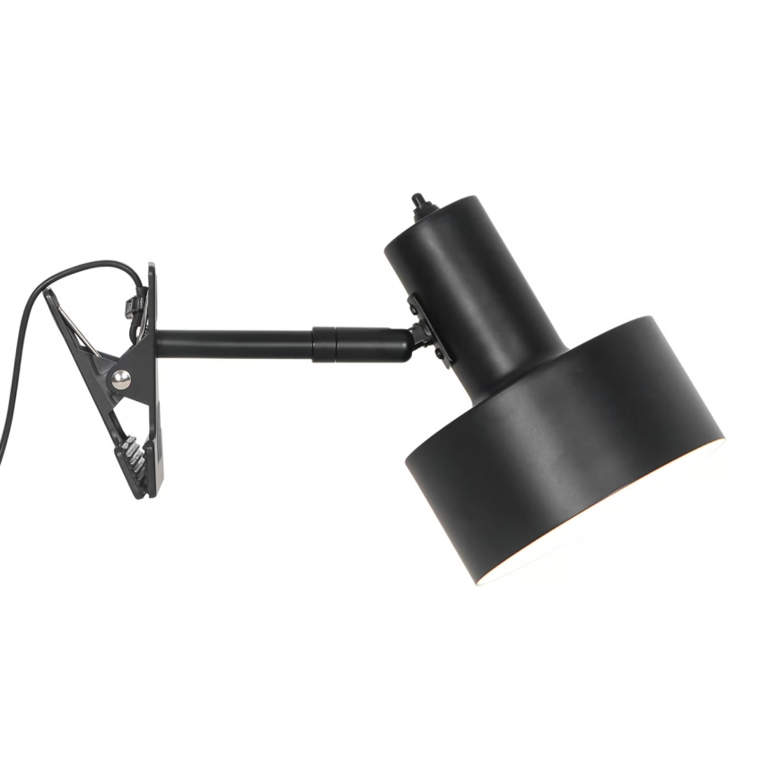 Nordlux - Lampa sa klipsom MATIS 1xE27/15W/230V crna