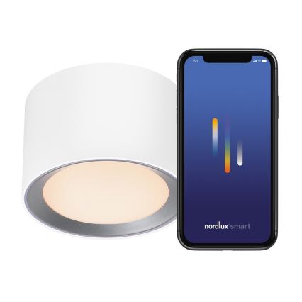 Nordlux - LED prigušiva kupatilska ugradna spot svetiljka LANDON SMART LED/8W/230V 2700-6500K IP44 bela