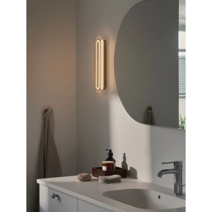 Nordlux - LED zidno svetlo za kupatilo CAVARA LED/11W/230V 3000/4000K IP44 mesing