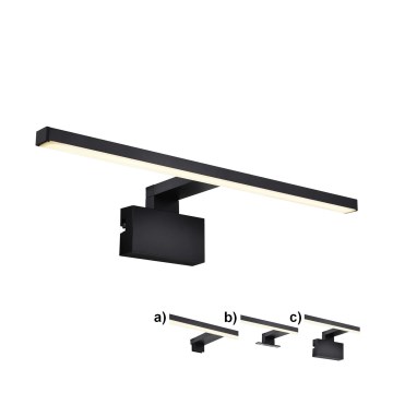 Nordlux - LED osvetljenje za ogledalo MARLEE LED/8,9W/230V IP44 50 cm crna