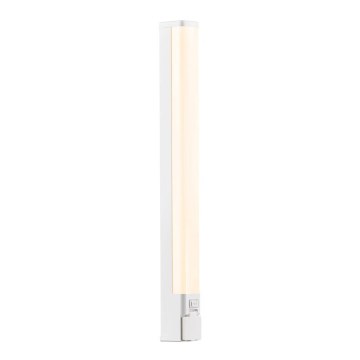 Nordlux - LED prigušiva kupatilska rasveta za ogledalo sa utičnicom SJAVER LED/15W/230V IP44 60 cm bela